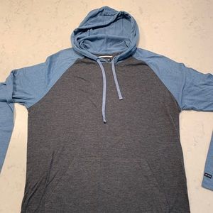 RVCA light cotton hoodie with pocket- Mens L